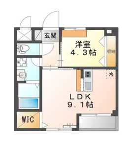 フォレストガーデン【3階】の間取り