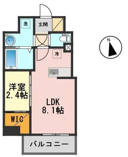 プロスタイルウェルス新小岩【3階】の間取り