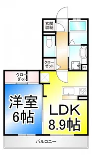 レジデンス令和【2階】の間取り