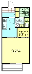 プランドール平井【1階】の間取り