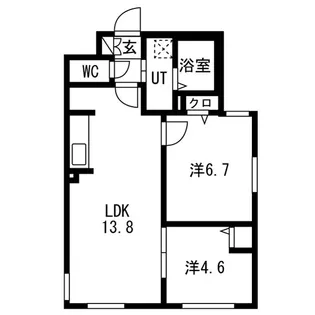 NOBLE Charmant(ノーブルシャルマン)元町【1階】の間取り