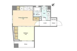 TAS駒込BLD.【6階】の間取り