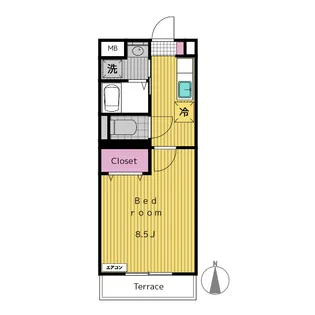 GRAND OCEAN【1階】の間取り