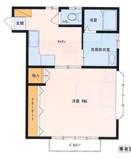 スモールフォーリスト【2階】の間取り