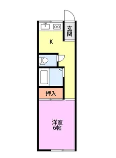 プルミエールハイツ【1階】の間取り