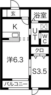 水沢ステーションアベニューE棟【1階】の間取り