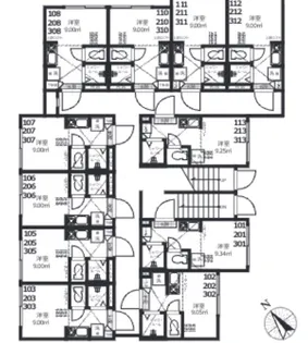 Nano上落合【1階】の間取り