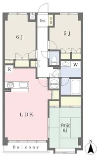 厚木・コアラマンション【3階】の間取り