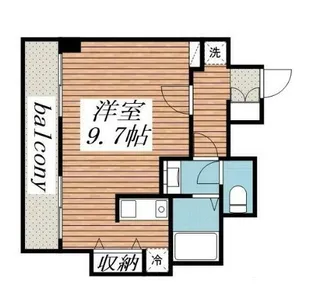 モカネスト久が原【4階】の間取り