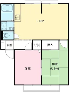 サンライフ桜 B【1階】の間取り