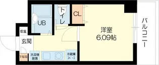 本山ヤングパレス【3階】の間取り