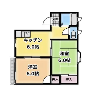 ビレッジ21A【2階】の間取り