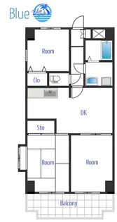 ラプラージュ【3階】の間取り
