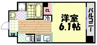 Park Hills 難波南 Lumiere【8階】の間取り