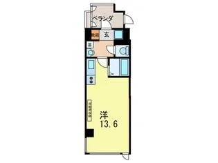 GLASSES【2階】の間取り