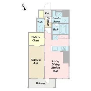 AGA Building【7階】の間取り