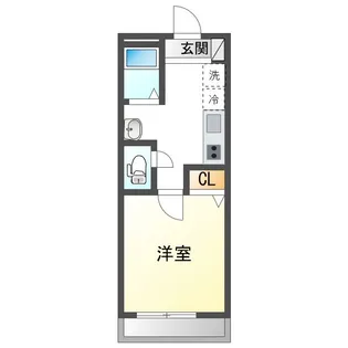 チェリーハイツ【3階】の間取り
