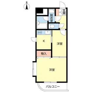 パレロワイヤル斎藤【4階】の間取り