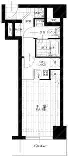 ライオンズマンション伊勢佐木長者町第二【3階】の間取り