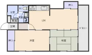 光コーポ【3階】の間取り