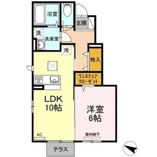 セゾン【1階】の間取り