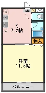 メゾンドエフ3【1階】の間取り