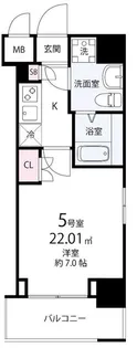 ヴォーナヴィータ行徳駅前【3階】の間取り