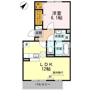 自由ヶ丘レジデンス【1階】の間取り