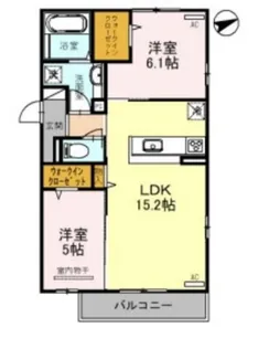 アリエーテ【2階】の間取り