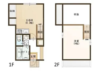 ラテ白根の間取り