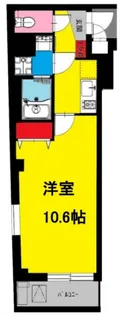 b CASA西日暮里【5階】の間取り