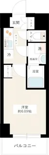 MAXIV八王子DUE【5階】の間取り