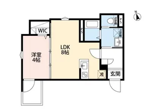 THE BASE 高座渋谷【3階】の間取り