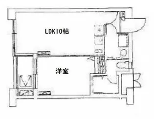 プラザ南大井【3階】の間取り