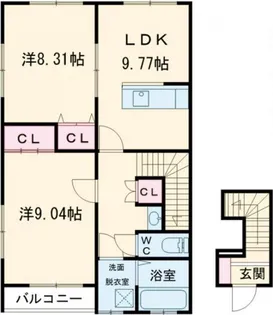 すまいる37【2階】の間取り