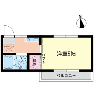 レジョンドール東大沼【2階】の間取り