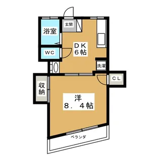 東福生ビル【3階】の間取り