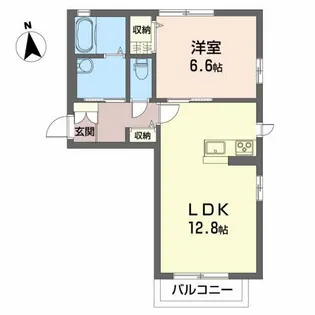 ヴェルデリオ【1階】の間取り
