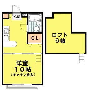 プラネットパーク【2階】の間取り
