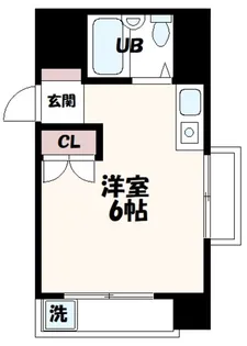 ハイムスリーエイト【3階】の間取り