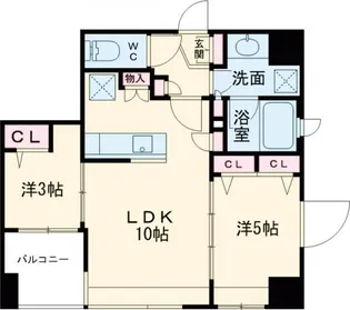 グランカーサ文京千石【4階】の間取り