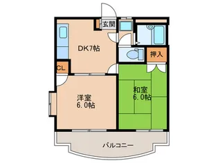 MDマンション【3階】の間取り