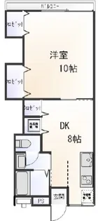 磯崎ハイツ【3階】の間取り