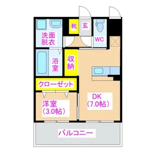 APERTA【1階】の間取り