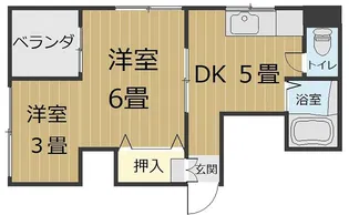 シティ第二ビル【4階】の間取り