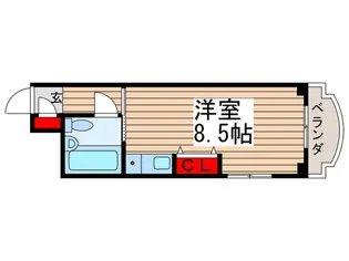 オリーブレジデンス【1階】の間取り