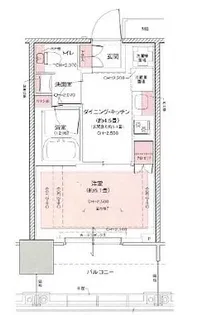 Brillia Tower 浜離宮 ブリリアタワー浜離宮【13階】の間取り