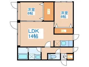ライトシャイネンM【4階】の間取り