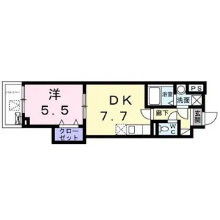 アドヴァンス美ツ矢【3階】の間取り