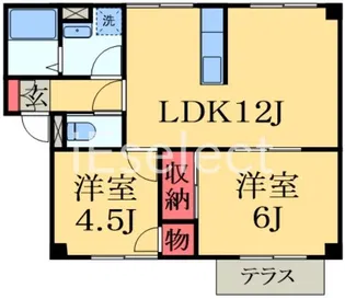 エンジェルハウス【1階】の間取り